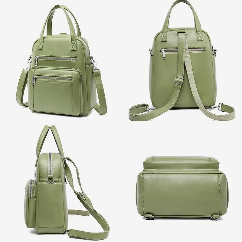 4 Way-use Classic Multi-pocket  Anti-theft Multifunctional CrossbodyBag