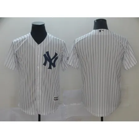 Men's New York Yankees White Cool Base Player Stitched MLB Jersey