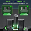 Noiposi Rechargeable Battery Pack for Xbox One Controller,4X 1500mAh Xbox One Controller Battery Pack,Battery Packs with Charger for Xbox One/One S/One X/Xbox Series S/Xbox Series X Wireless Controller