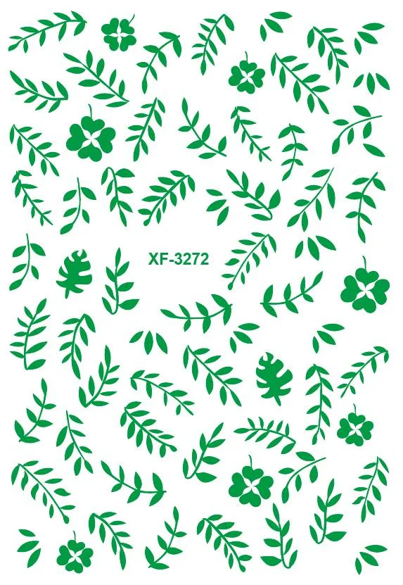 3D Nail Art Sticker Newest Kawaii Strawberry Rainbow M Nail Decals Adhesive Sticker for Design Manicure Letter Decorations DIY-Nail Inspo