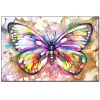 Colorful Butterfly | Full Round Diamond Painting Kits