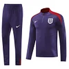 2025 England Purple Half-Zip Training Jacket Set