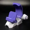 3D Printed Herringbone Gear Desktop Phone Holder