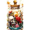 (40*70cm)Skull Vase - Full Round Drill Diamond Painting