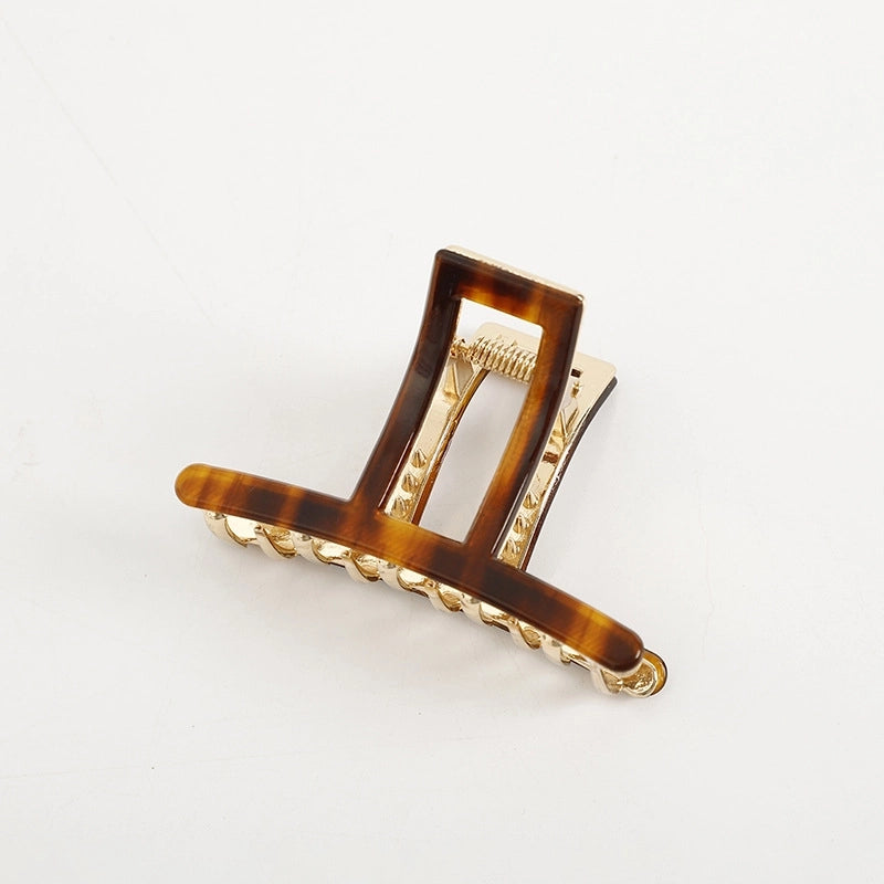 Women’s Classic Style Geometric Alloy Acetic Acid Sheets Hair Claws