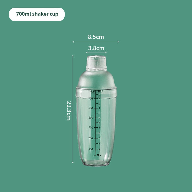 Schick Cup Hand Rocker Pot Shaker With Scale Milk Tea Shop Shake Cup Set Shake Milk Tea Tool Drink Tool