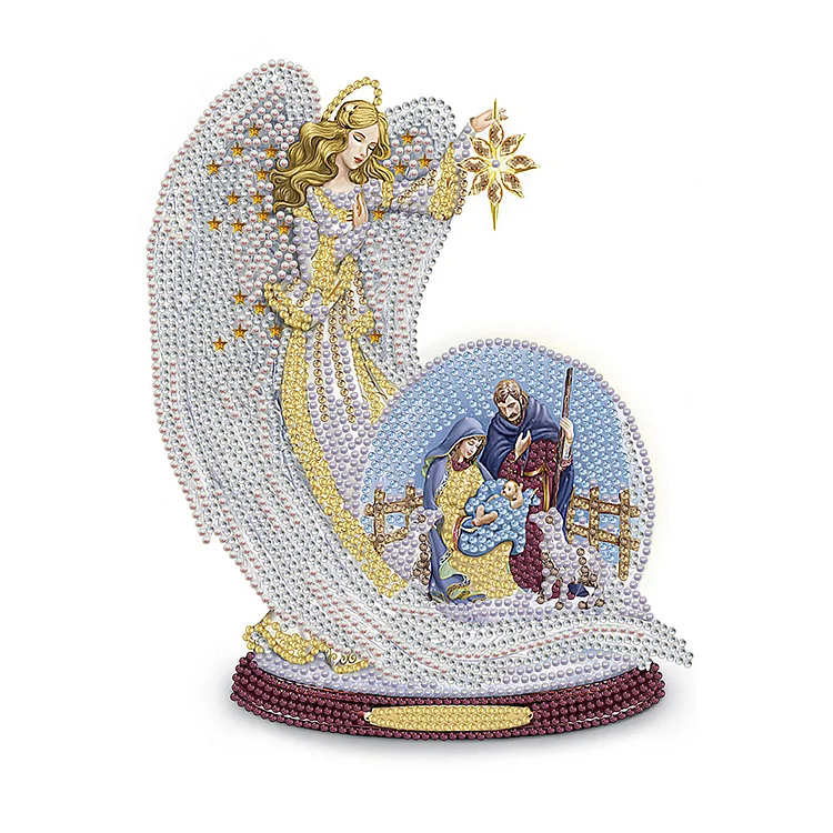 Dress Angel Ladies - Special Shaped Drill Diamond Painting - 30*30CM(Canvas)