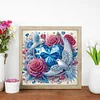 Diamond Painting-DIY Crystal Rhinestone Rose Bird