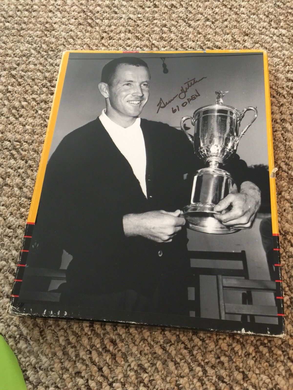 Gene Littler Signed 11x14 Photo Poster painting W/COA In Person Autographs Golf