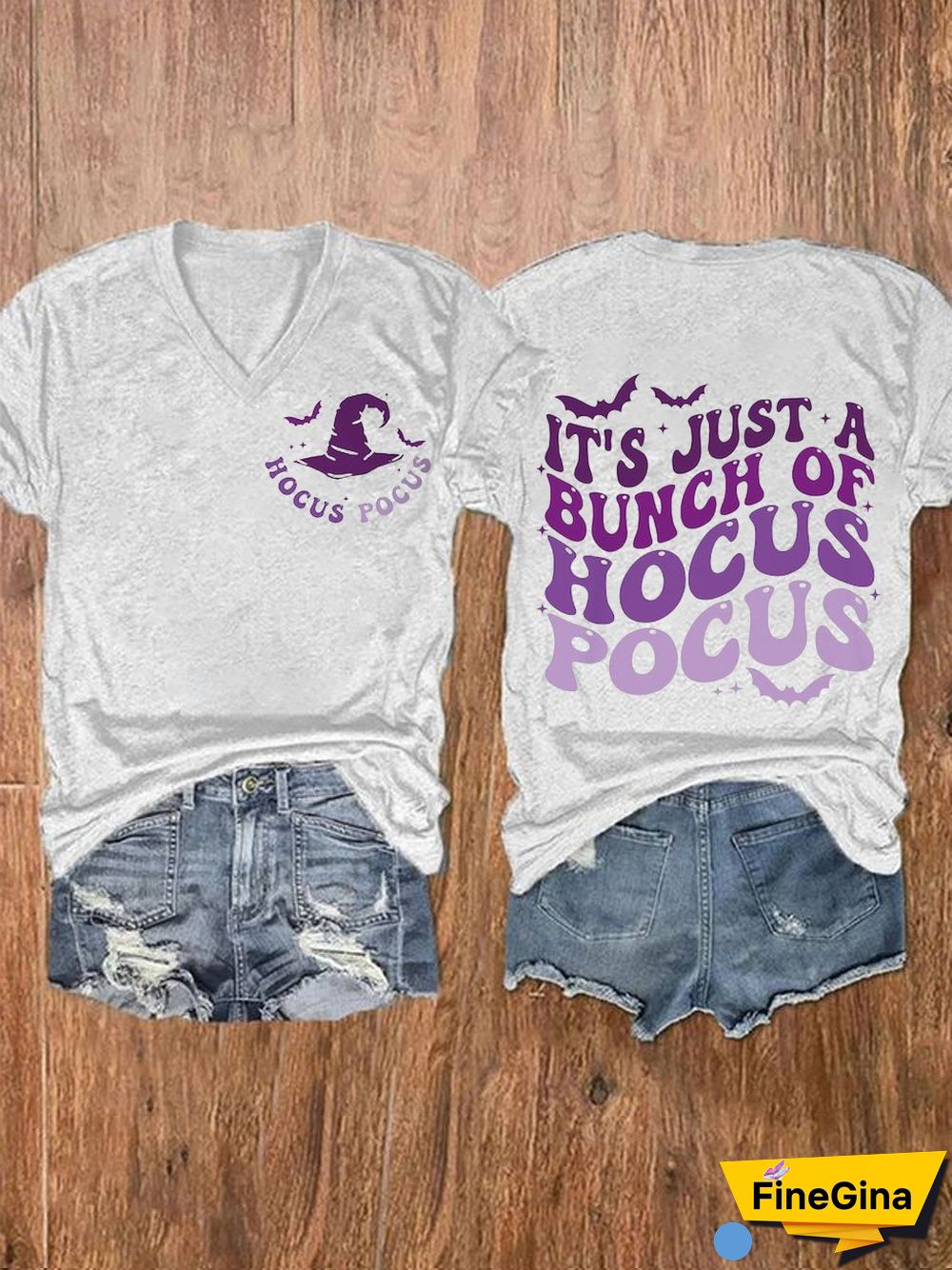 Women's Halloween Print Casual T-Shirt