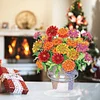 DIY Flower Vase Diamond Painting Single-sided Desktop Ornaments