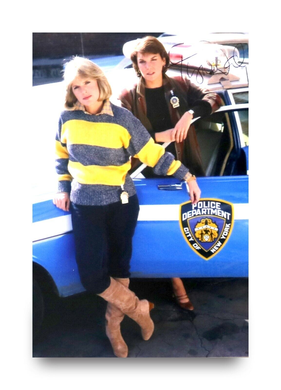 Tyne Daly Signed 6x4 Photo Poster painting Cagney and Lacey Detective Mary Beth Autograph + COA