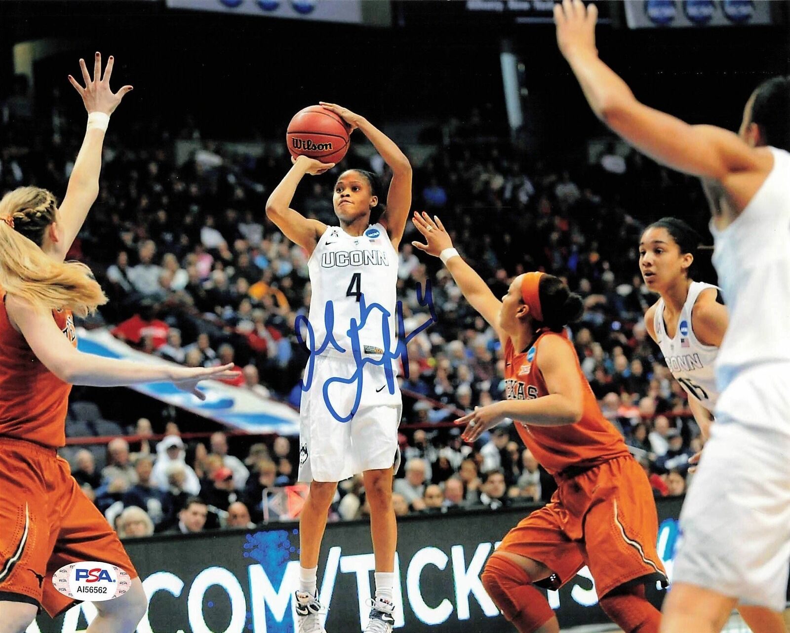 Moriah Jefferson signed 8x10 Photo Poster painting PSA/DNA Dallas Wings Autographed