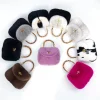 Luxury Designer Fur Bag 2024 Mink New Small Handbag Women's Fashion Fashion Mini Crossbody Shoulder Bag Handbag