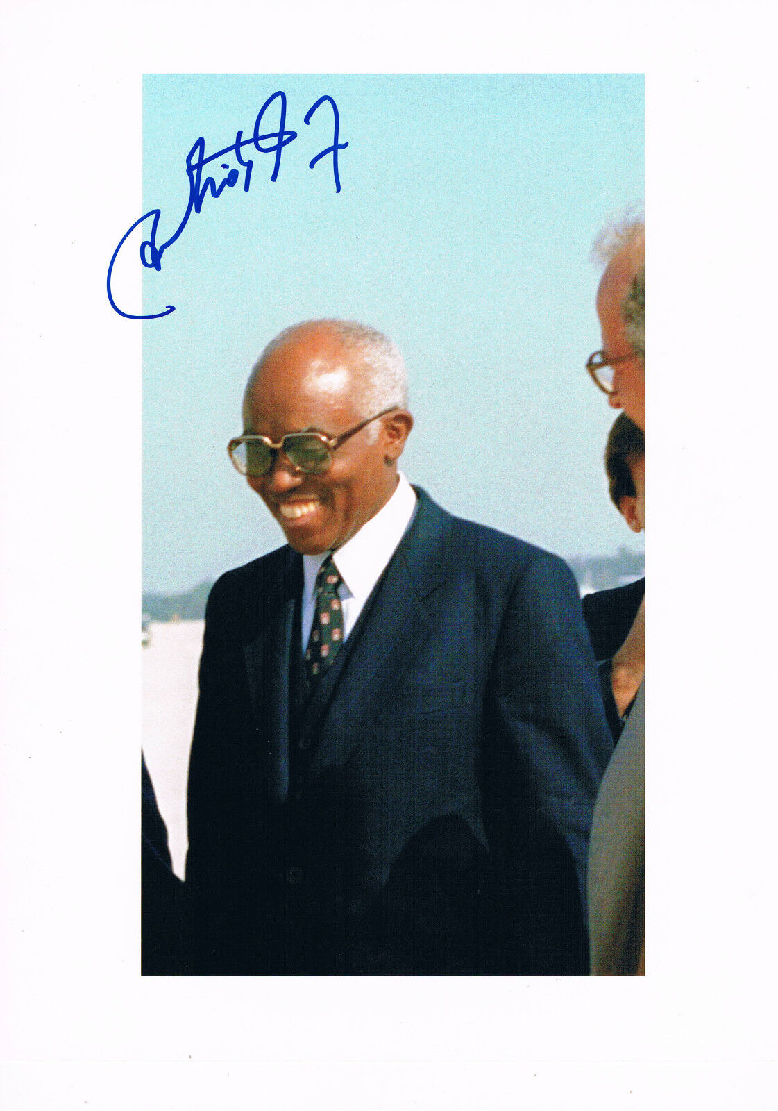 Cape Verde Pres. Aristides Maria Pereira 1923-2011 autograph Photo Poster painting 8x12