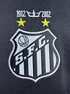 Joyfball 2012/2013 Retro Santos Black Football Shirt 1:1 Thai Quality