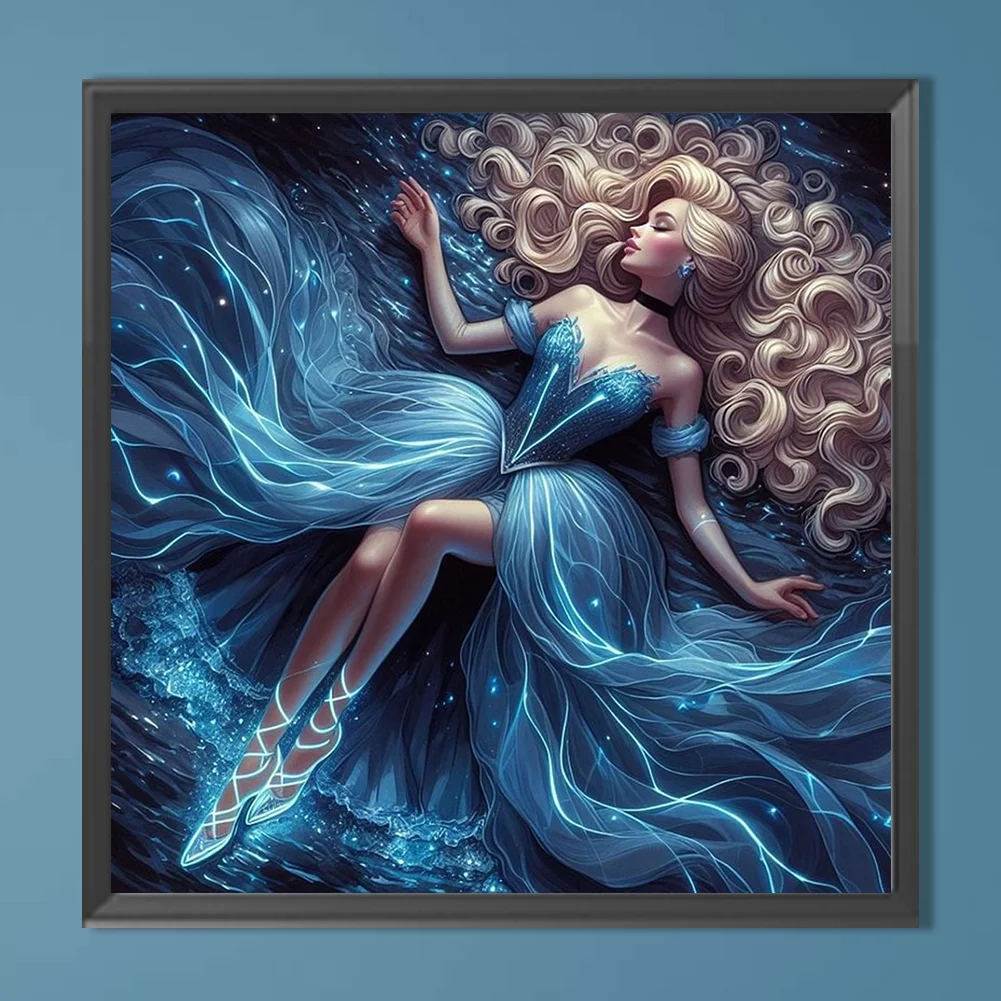 Diamond Painting - Full Round Drill - Princess(Canvas|40*40cm)