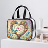 DIY Diamond Art Rhinestone Makeup Bag Crystal Transparent PVC Storage Pack Gift