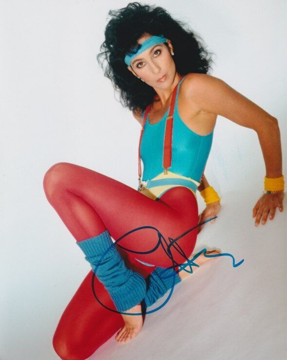 Cher in-person signed 8x10 Photo Poster painting