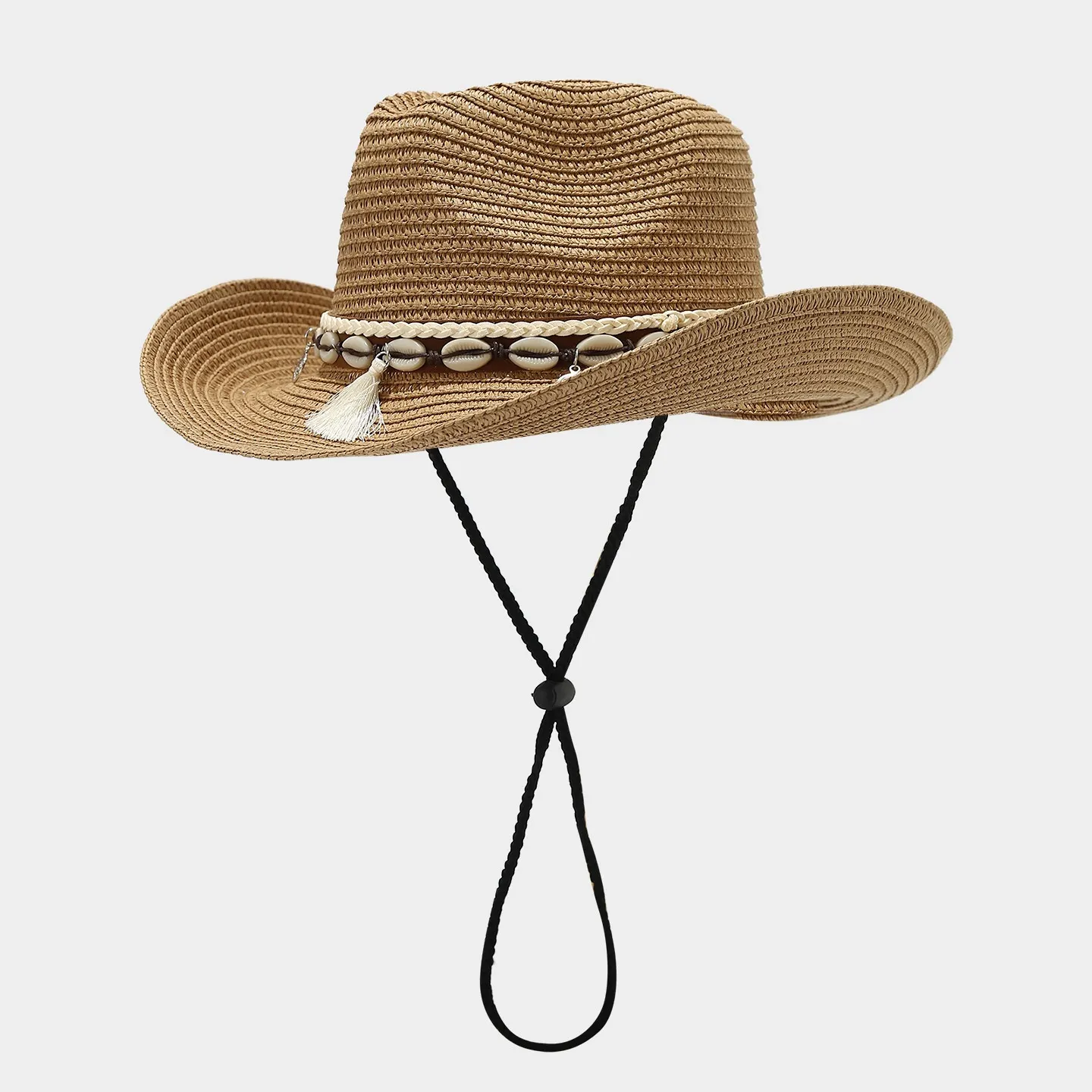 Western cowboy straw hat