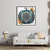 Pumpkin-Partial 11CT Stamped Cross Stitch Bead Embroidery 36*36cm/14.17*14.17in tapestrymarket