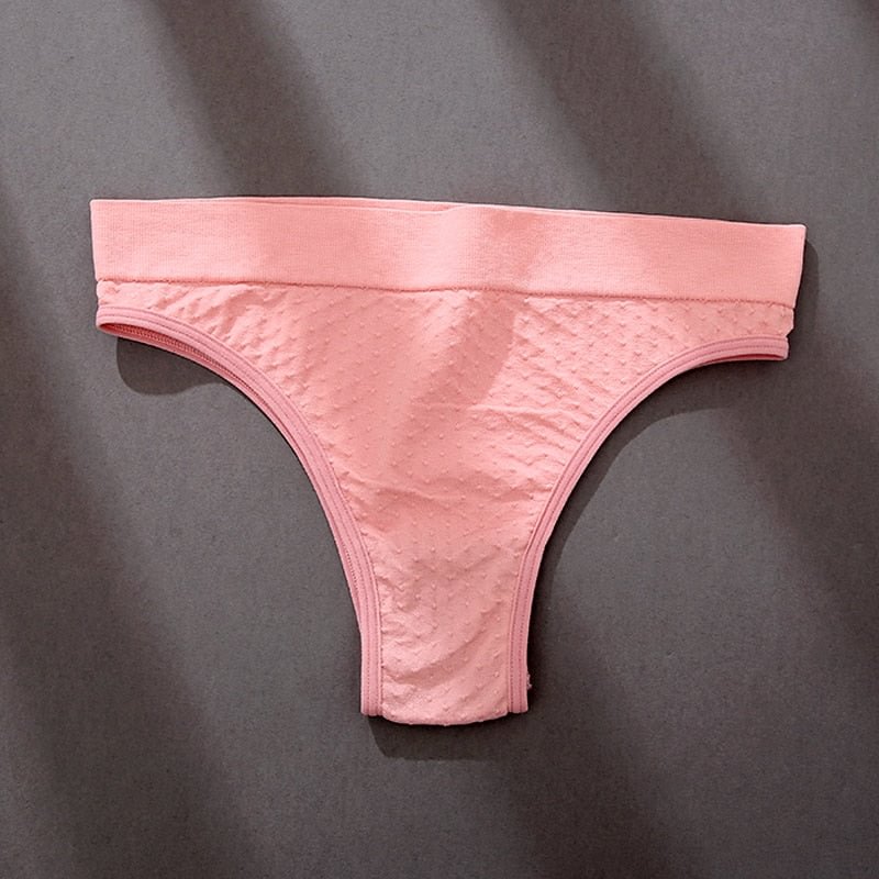 New Seamless High Waist Female Underpants Sexy Brazilian Panties Women's Cotton Briefs Comfortable Solid Color Panty Lingerie