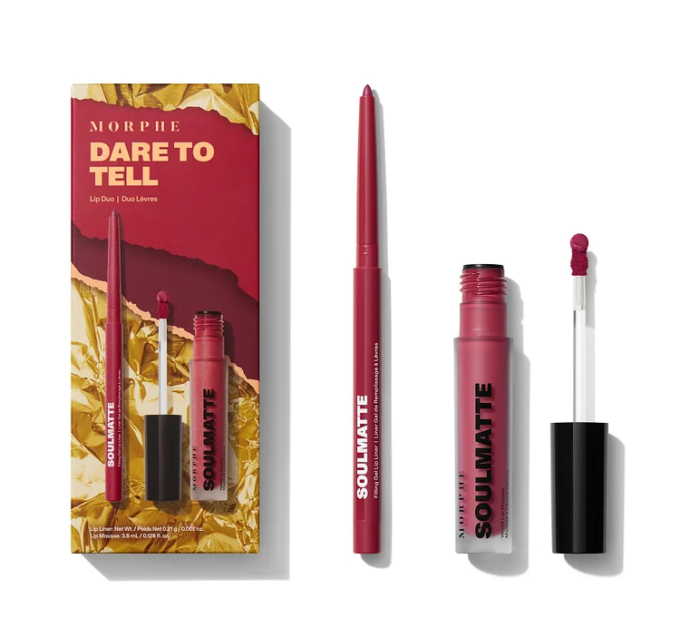 Dare To Tell Lip Duo (Burnt Cranberry)