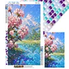 Diamond Painting - Full Round Drill - Snowy Mountains(Canvas|40*70cm)
