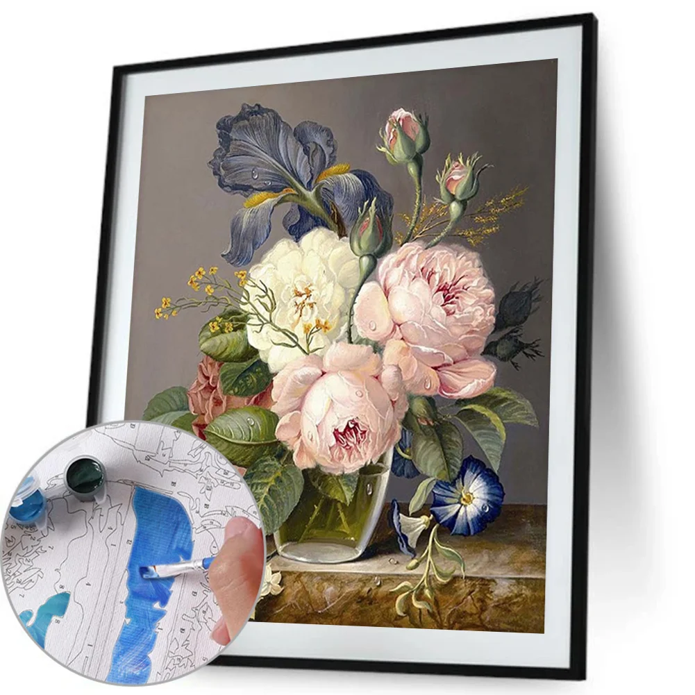 Flower - Paint By Number(40*50cm)