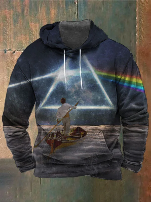 Unisex Pink Floyd Print Heavyweight Hoodies