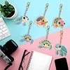 6Pcs DIY Diamond Painting Sea Turtle Keychain