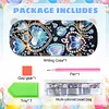 (US Local)Crystal DIY Diamond Pencil Case Pen Brushes Accessories Travel Pencil Box
