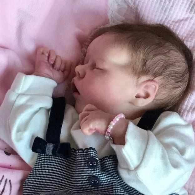 17'' Real Lifelike  Corinne Sleeping Reborn Baby Doll Girl, Lifelike Newborn Baby Dolls with Clothes , Beautiful Baby Gift 2023 -Creativegiftss® - [product_tag] Creativegiftss.com