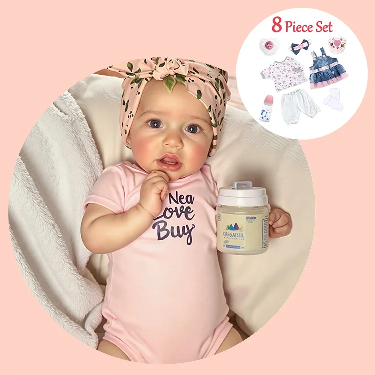 Rsgdolls®12'' Cute Realistic Blanco Touch Real Lifelike Mini Silicone Reborn Saxia Baby Doll Girl By Realistic Sweet Gallery：Realistic Reborn Baby Dolls By Rsgdolls®