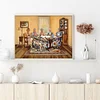 Sewing Woman-14CT Stamped Cross Stitch 50*40cm tapestrymarket