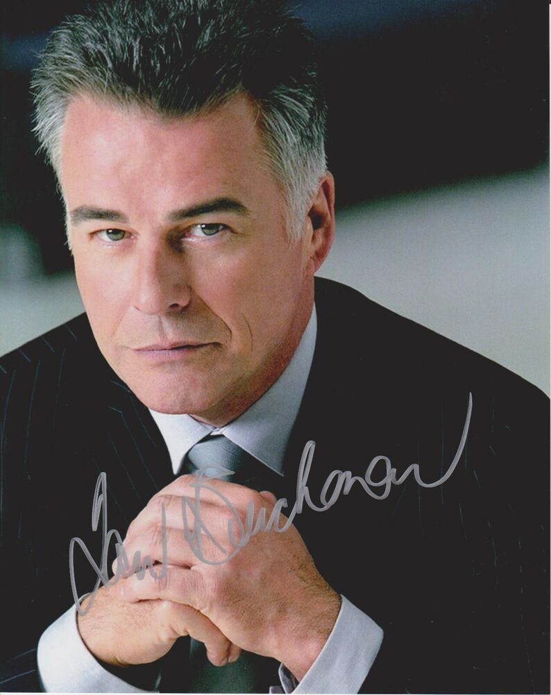 Ian Buchanan General Hospital Original Autographed 8X10 Photo Poster painting