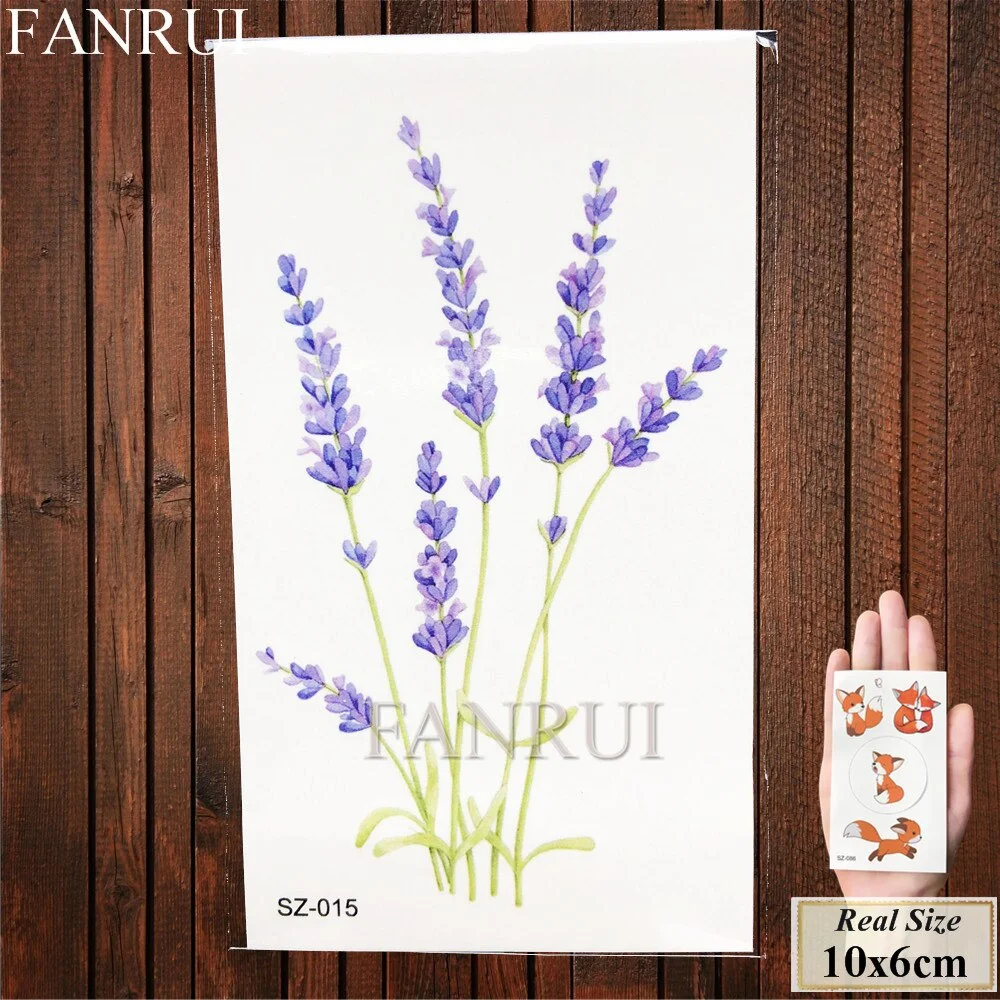 FANRUI Forest Bear Deer Temporary Tattoo Stickers Women Women Elk Fake Tatoo Body Arm Buy Summer Style Tattoo illustration Tree