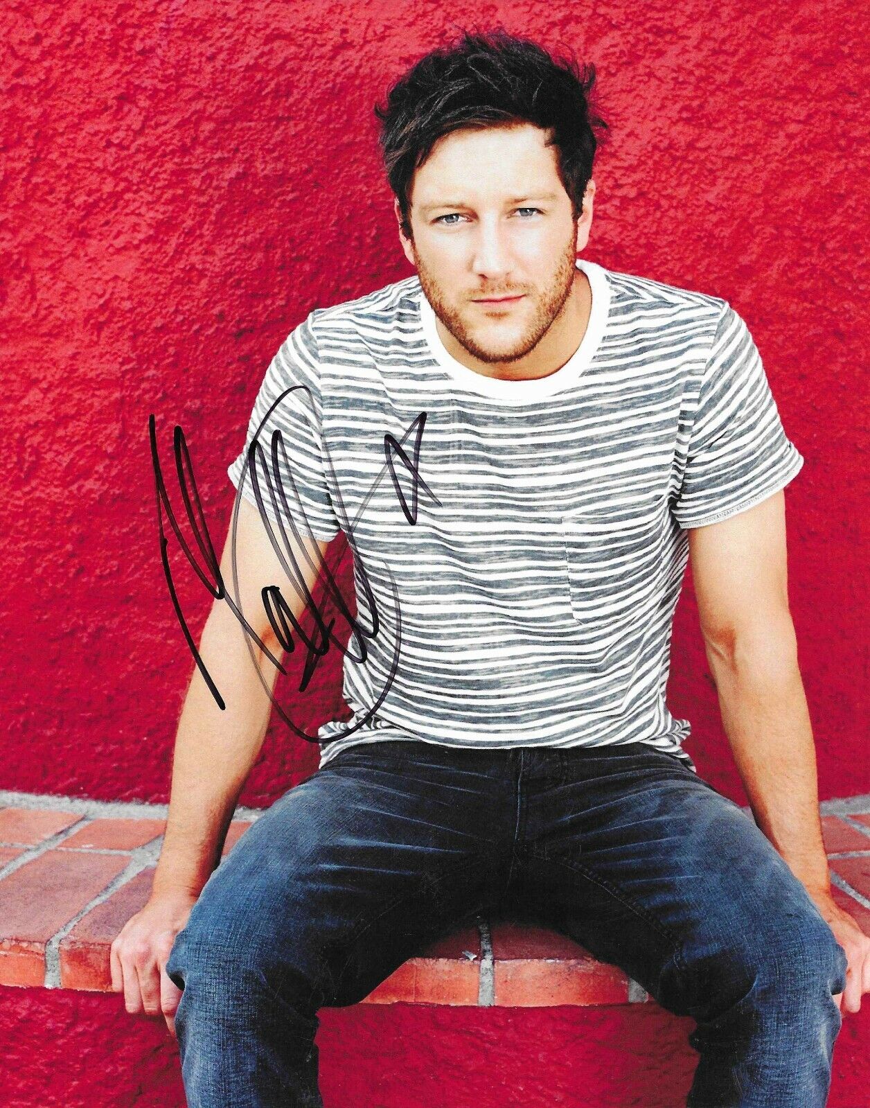 Matt Cardle autograph - signed Photo Poster painting