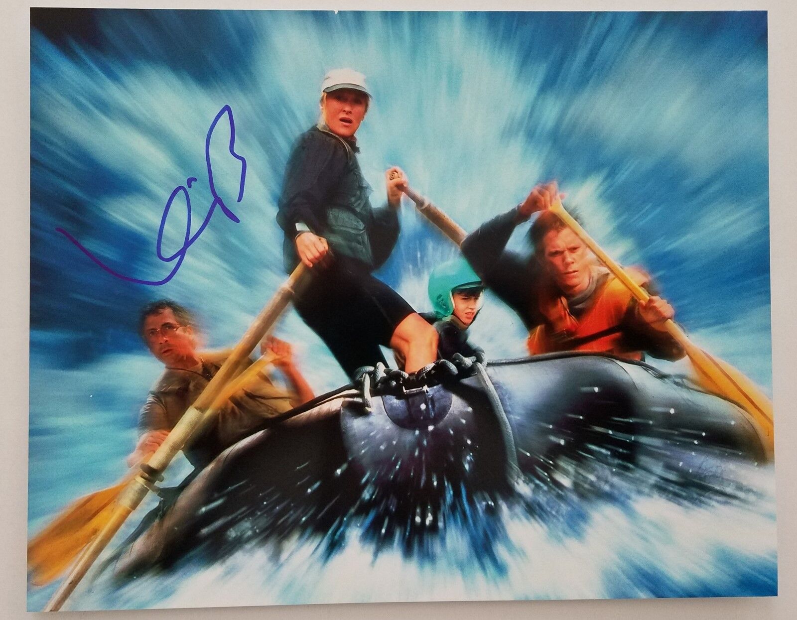 Kevin Bacon Signed The River Wild 8x10 Photo Poster painting Tremors Footloose X-Men LEGEND RAD