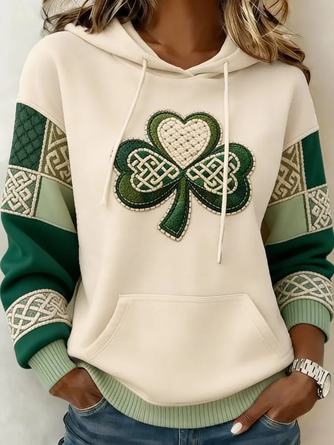 Women'S St. Patrick'S Day Art Print Sweatshirt 
