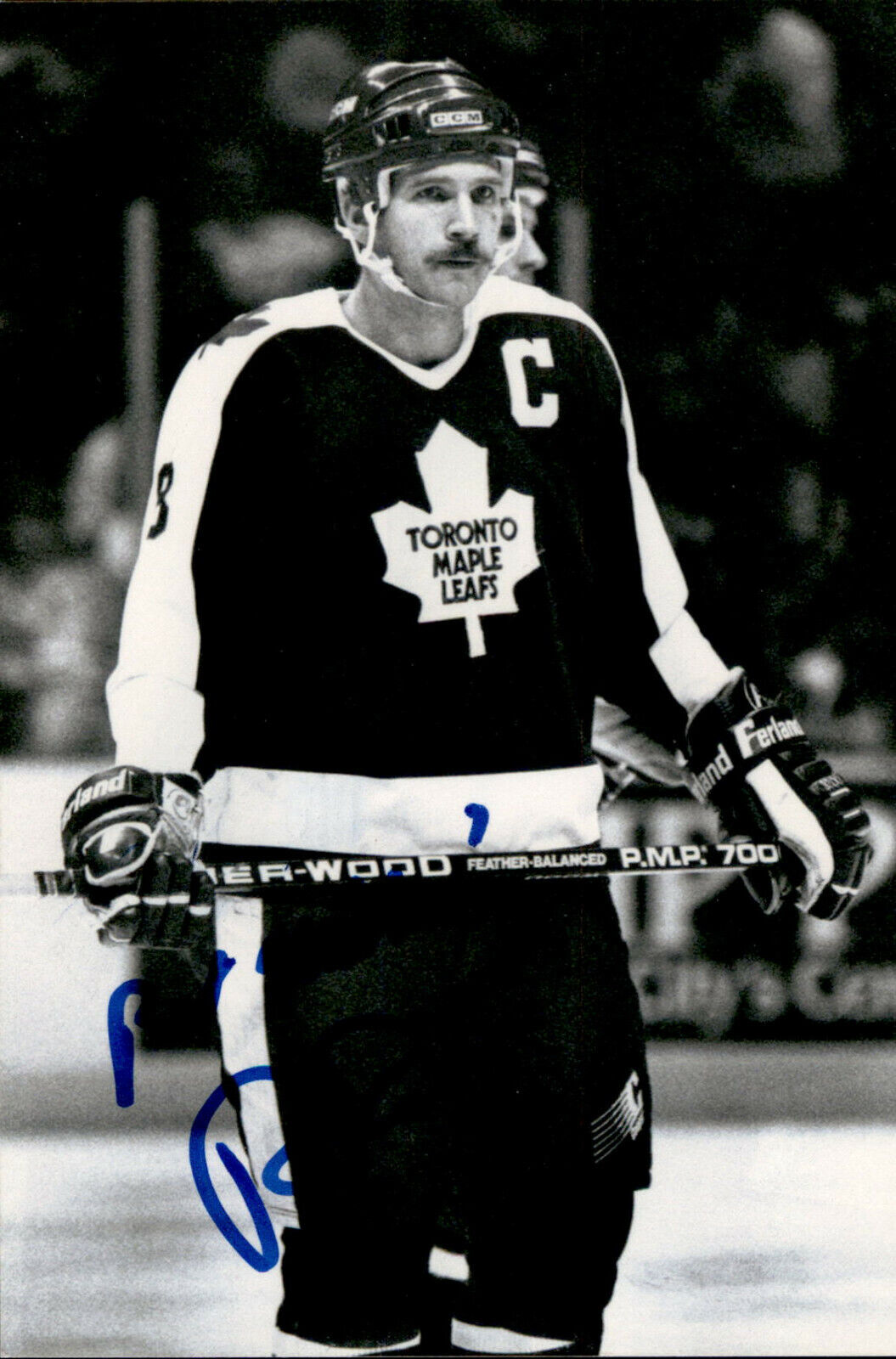 Rob Ramage SIGNED autographed 4x6 Photo Poster painting TORONTO MAPLE LEAFS #3