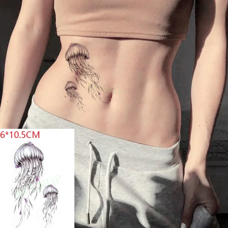 Waterproof Temporary Tattoo Stickers Angel Wings Fake Tatto Flash Tatoo Neck Hand Back Foot Body Art for Girl Women Men Kids