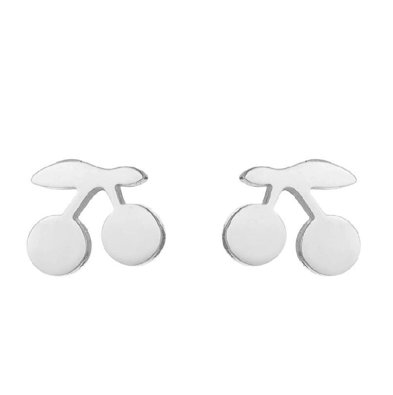 1 Pair Minimalist Fruit Stainless Steel Ear Studs