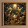 Diamond Painting-DIY Full Round Drill Jesus Religion（40*40CM)