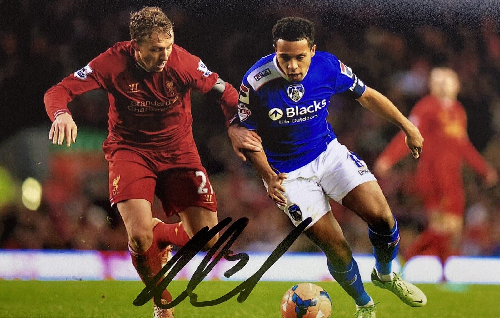 Korey Smith Genuine Hand Signed Oldham 6X4 Photo Poster painting