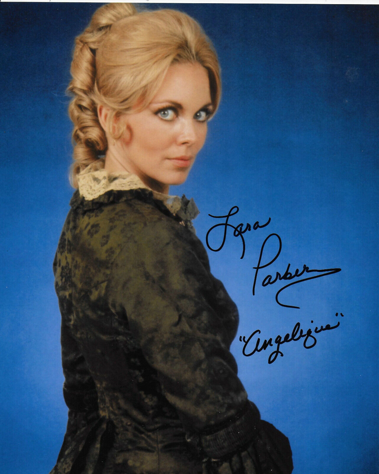 Lara Parker Dark Shadows Original Autographed 8x10 Photo Poster painting #22