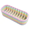 uk.everydayedeals 12-Compartment Gradient Color Diamond Bead Storage Organizer Box