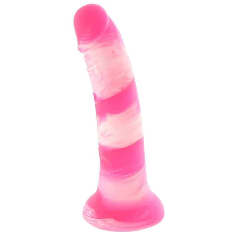 pornhint Pornhint Colours Pleasures Yum Yum 7 Inch Dildo in Pink