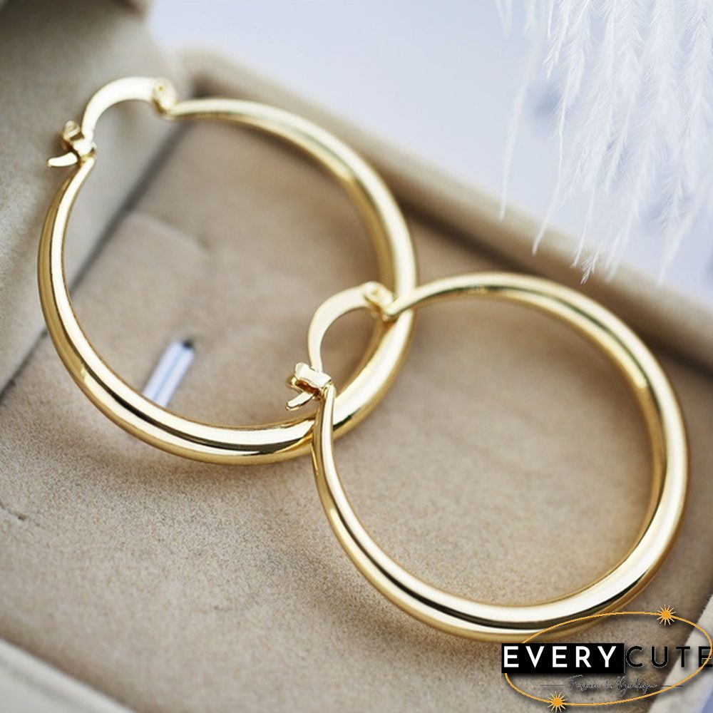 Exquisite Fashion 925 Silver 18K Gold Earrings Party Princess Engagement Wedding Christmas