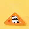 20PCS Adorable Cartoon Panda Bear Triangle Bookmark Paper File Organizing Clips Student Stationery Pins